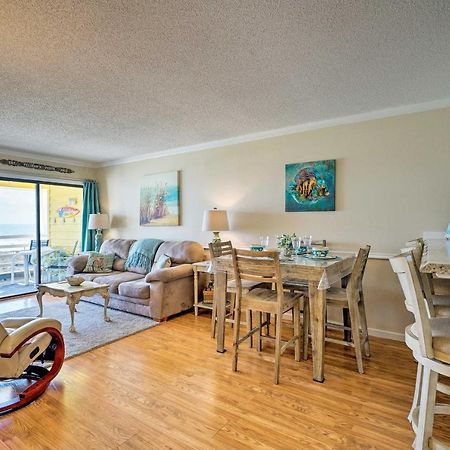 Breezy Beach Retreat With 180-Degree Ocean Views! Daire Carolina Beach Dış mekan fotoğraf