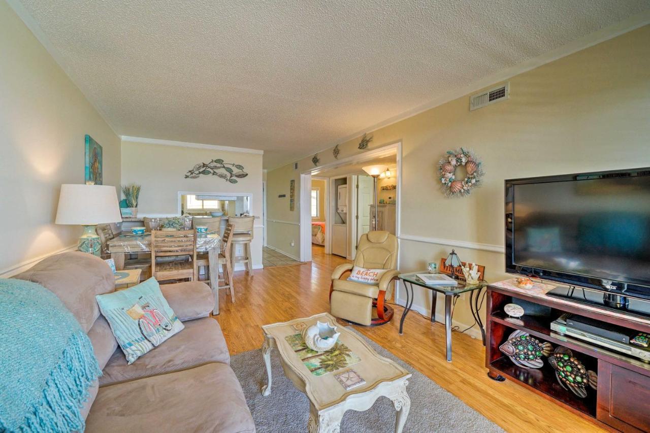 Breezy Beach Retreat With 180-Degree Ocean Views! Daire Carolina Beach Dış mekan fotoğraf